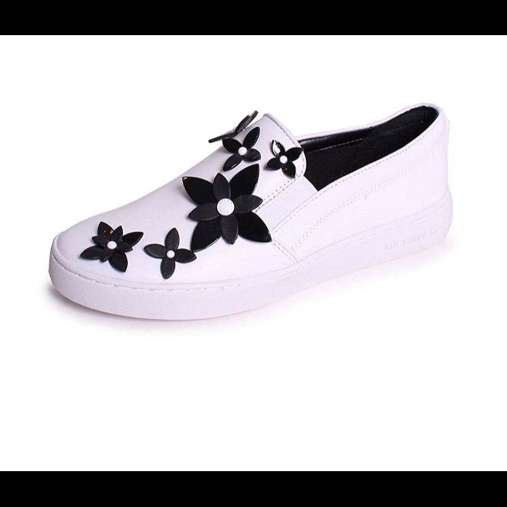 Michael Kors Collection White leather Lola Slip on